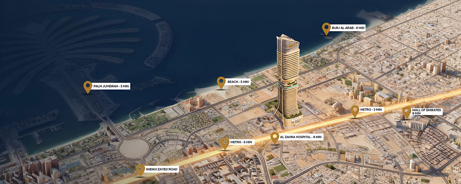 Shahrukz by Danube Dubai Location